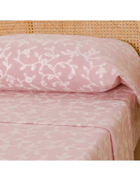 Jogo de lençóis térmicos Lacamia rosa lencois-termicos