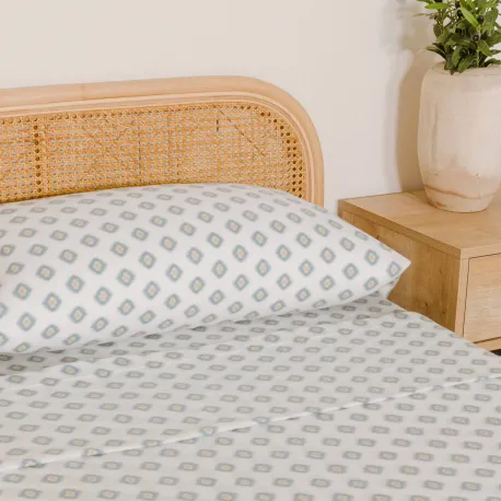 Jogo de lençóis térmicos Joy água marinha lencois-termicos