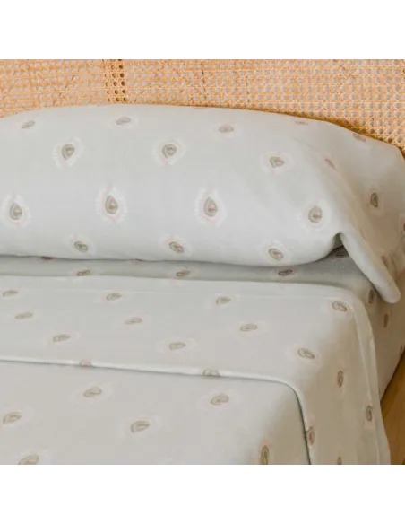 Jogo de lençóis térmicos Alexia verde lencois-termicos