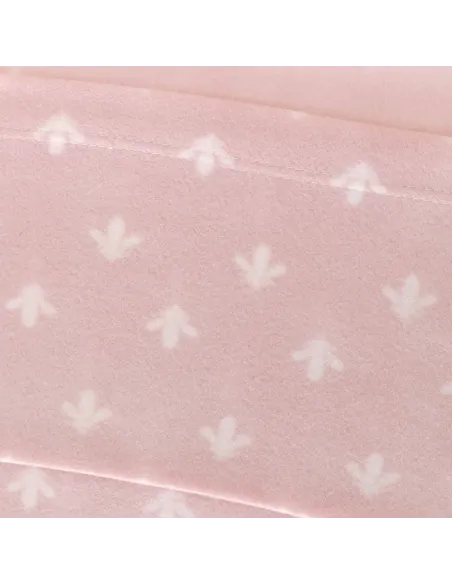 Jogo de lençóis térmicos Nicole rosa-bebê lencois-termicos