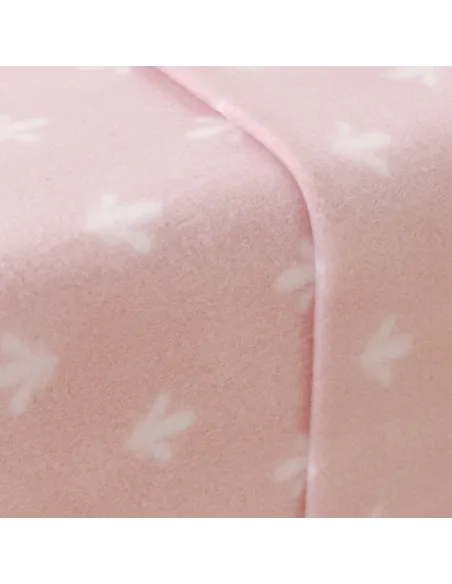 Jogo de lençóis térmicos Nicole rosa-bebê lencois-termicos