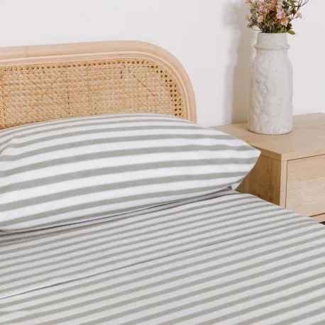 Jogo de lençóis térmicos Raya Avilés verde seco lencois-termicos