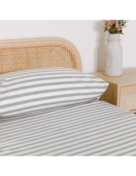 Jogo de lençóis térmicos Raya Avilés verde seco lencois-termicos