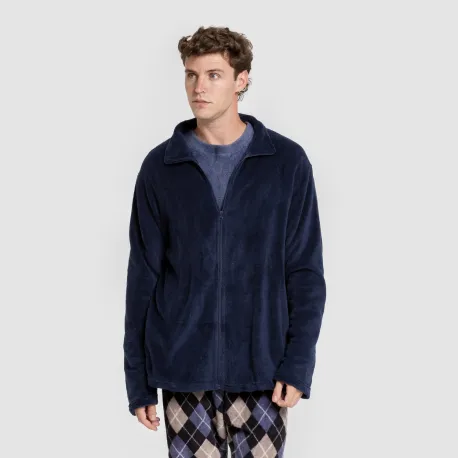 Casaco coral homem roupa-para-estar-por-casa
