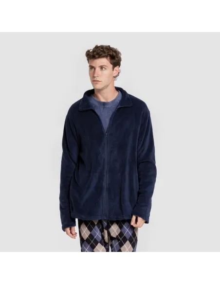 Casaco coral homem roupa-para-estar-por-casa
