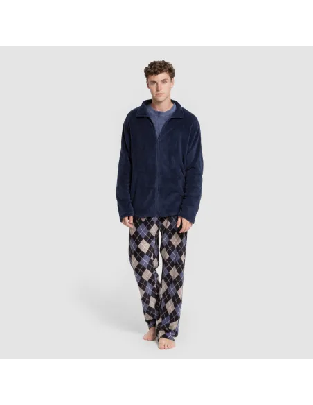 Casaco coral homem roupa-para-estar-por-casa