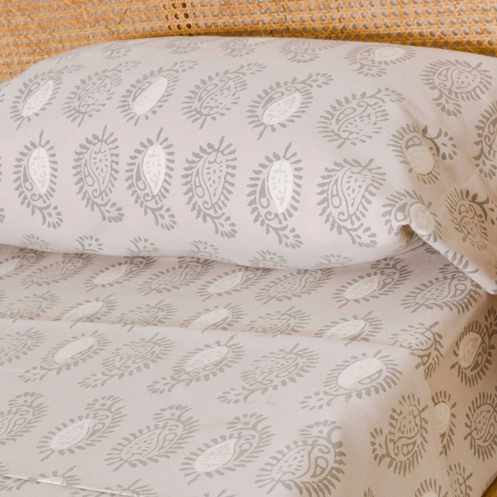 Jogo de lençóis de flanela Indonesia verde lencois-de-flanela