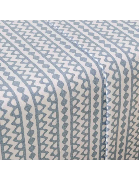 Jogo de lençóis de flanela Etnico indigo lencois-de-flanela