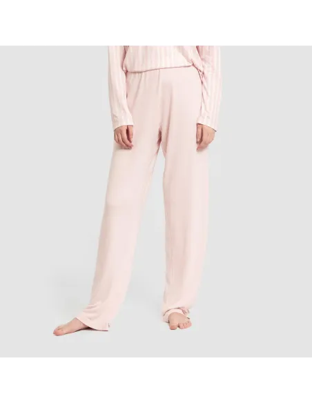 Pijama comprido Secret mulher Raya Marsella rosa pijamas-compridos-de-mulher