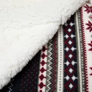 Manta sherpa Gaspar azul... 2