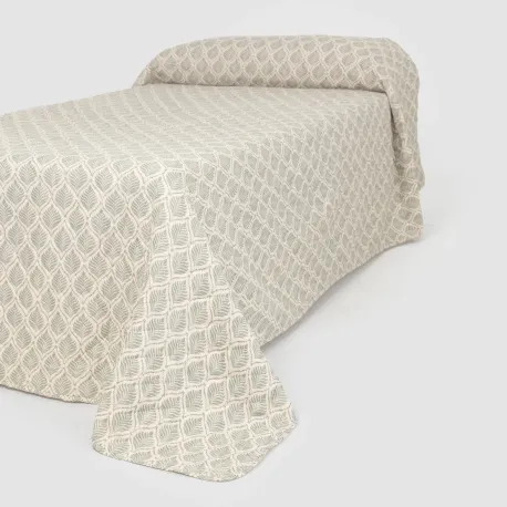 Colcha bouti Charleston verde colchas-bouti