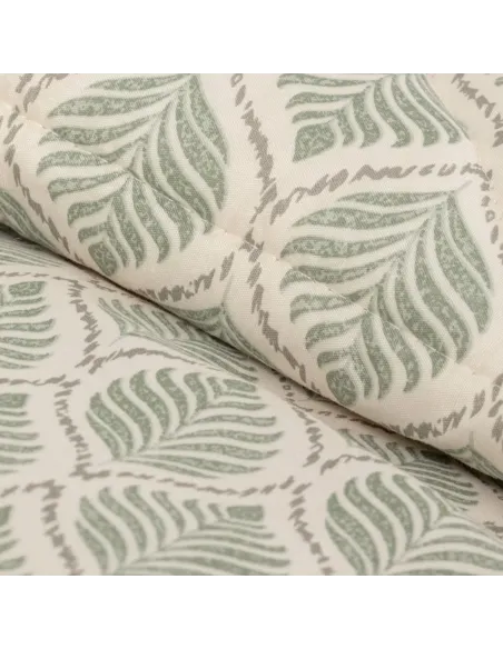 Edredão estampado Charleston verde edredoes-estampados