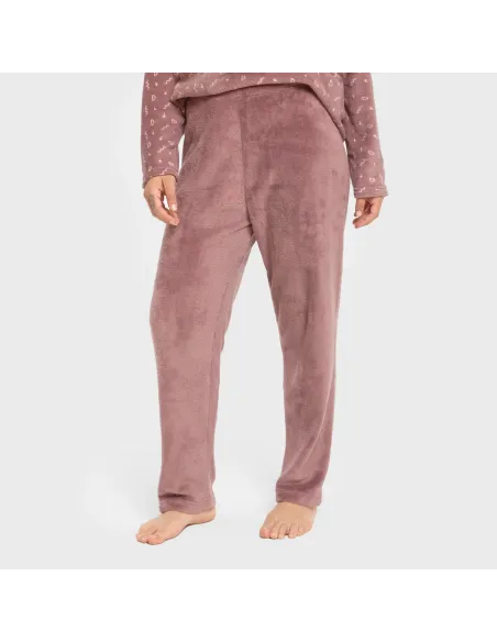 Pijama coral Mimi berinjela pijama-inverno-mulher
