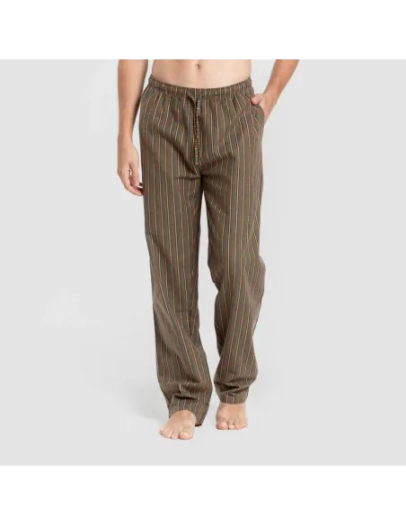 Pijama homem franela Raya Vermont verde pijamas-compridos-homem