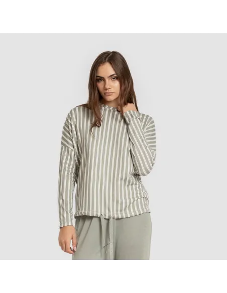 Pijama comprido Secret mulher Raya Marsella verde caça pijamas-compridos-de-mulher