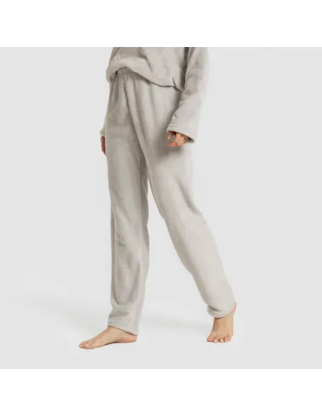 Pijama veludo liso roupa-para-estar-por-casa