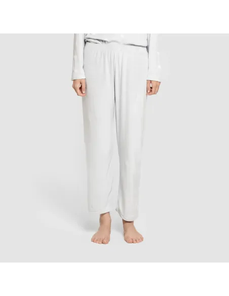 Pijama veludo super soft mulher Praga celeste pijama-inverno-mulher