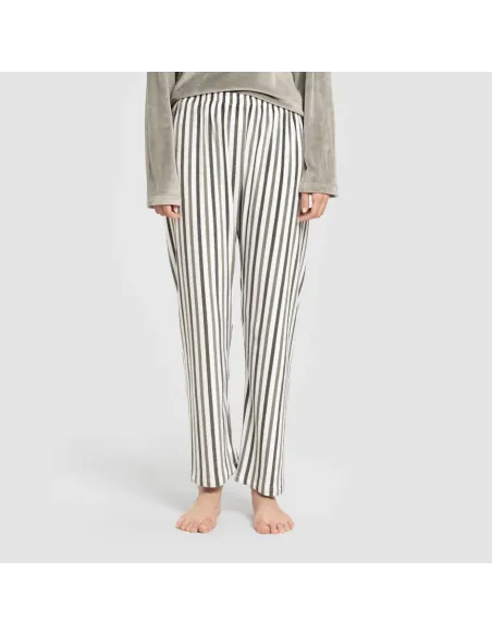 Pijama veludo super soft mulher Raya Seasonal verde pijama-inverno-mulher