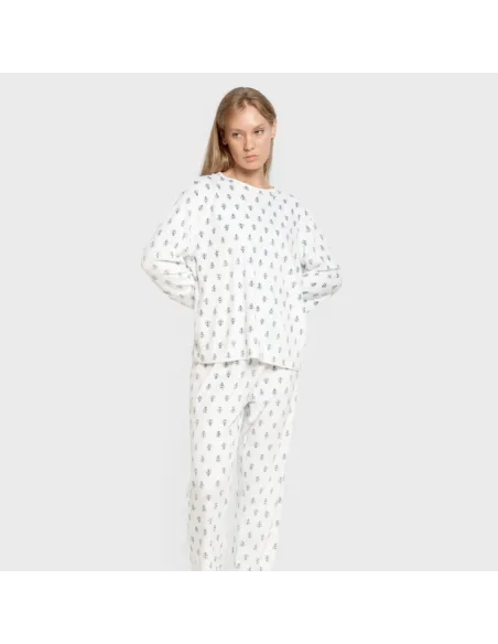 Pijama veludo super soft mulher Nemo indigo pijama-inverno-mulher