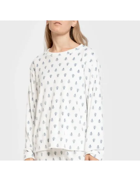 Pijama veludo super soft mulher Nemo indigo pijama-inverno-mulher