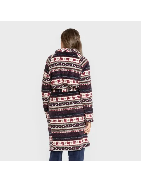 Roupão coral Gaspar azul marinho roupoes-mulher