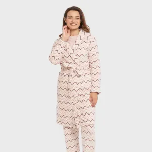 Roupão coral Kit rosa bebe 2