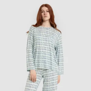 Pijama comprido viscosa...