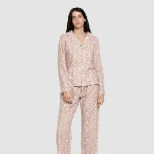 Pijama franela com lapela... 2