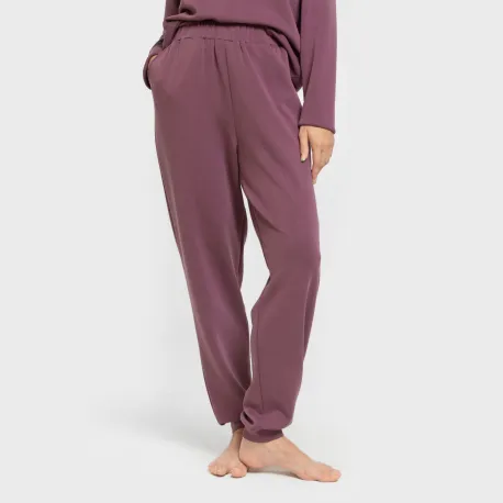 Calças jogger fluidas mulher pantalones-comodos-mujer