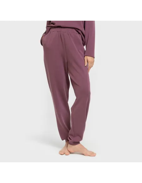 Calças jogger fluidas mulher pantalones-comodos-mujer