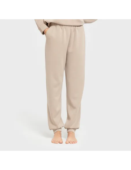 Calças jogger fluidas mulher pantalones-comodos-mujer