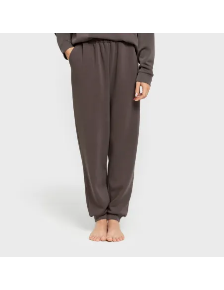 Calças jogger fluidas mulher pantalones-comodos-mujer