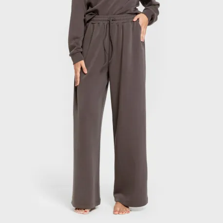 Calça comprida fluida mulher pantalones-comodos-mujer