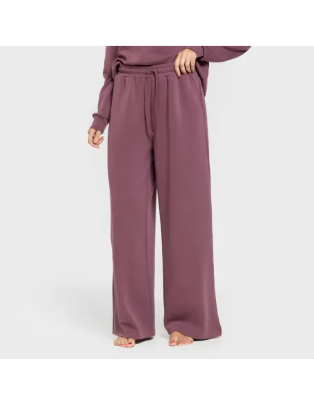 Calça comprida fluida mulher pantalones-comodos-mujer