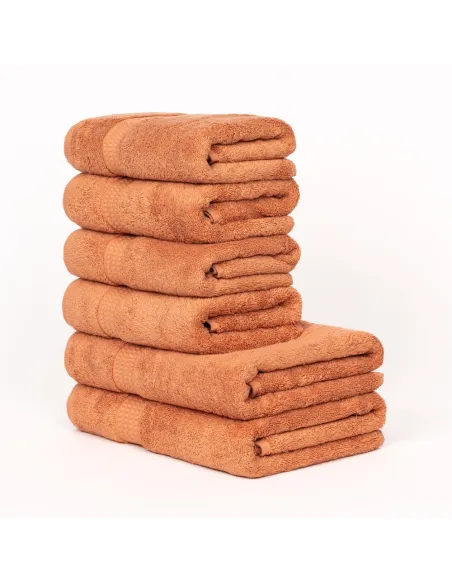 Pack de 6 toalhas 700g toalhas-de-banho