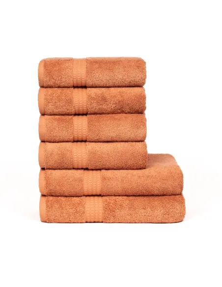 Pack de 6 toalhas 700g toalhas-de-banho