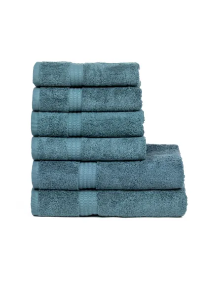 Pack de 6 toalhas 700g toalhas-de-banho