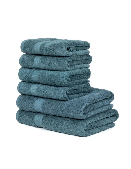 Pack de 6 toalhas 700g toalhas-de-banho
