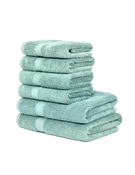 Pack de 6 toalhas 700g toalhas-de-banho