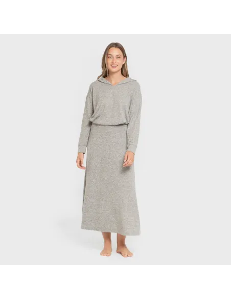 Saia midi evasê New malha extra suave faldas