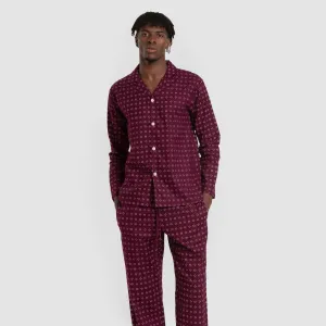 Pijama franela com lapela... 2