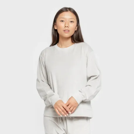Pijama de veludo super soft liso pijama-inverno-mulher