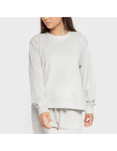 Pijama de veludo super soft liso pijama-inverno-mulher