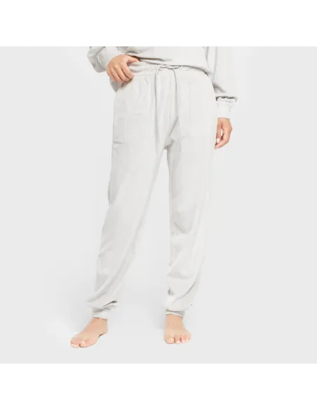 Pijama de veludo super soft liso pijama-inverno-mulher