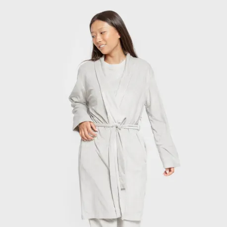 Roupão veludo super soft liso roupoes-mulher