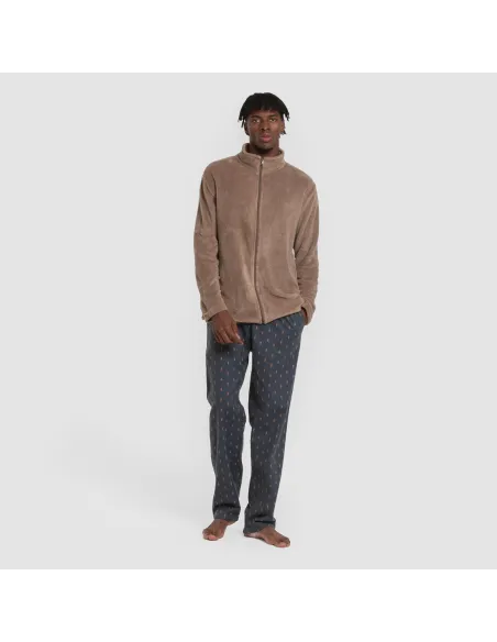 Casaco coral homem roupa-para-estar-por-casa