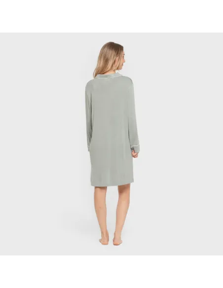 Camisola camisera viscose ponto mulher vestidos-mulher