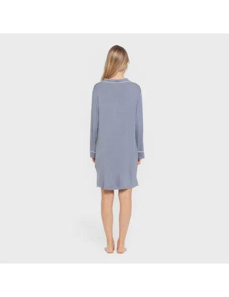 Camisola camisera viscose ponto mulher vestidos-mulher