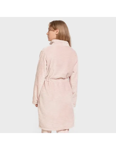 Roupão veludo Raya fecho éclair roupoes-mulher