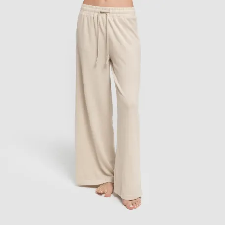 Calças compridas largas new malha extra suave pantalon-largo-ancho-new-angorina